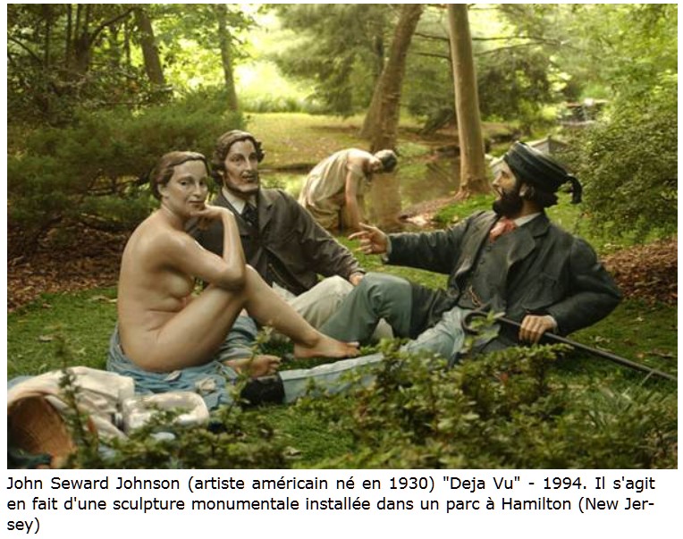 Manet Edouard, "Le déjeuner sur l'herbe" Dejeun11