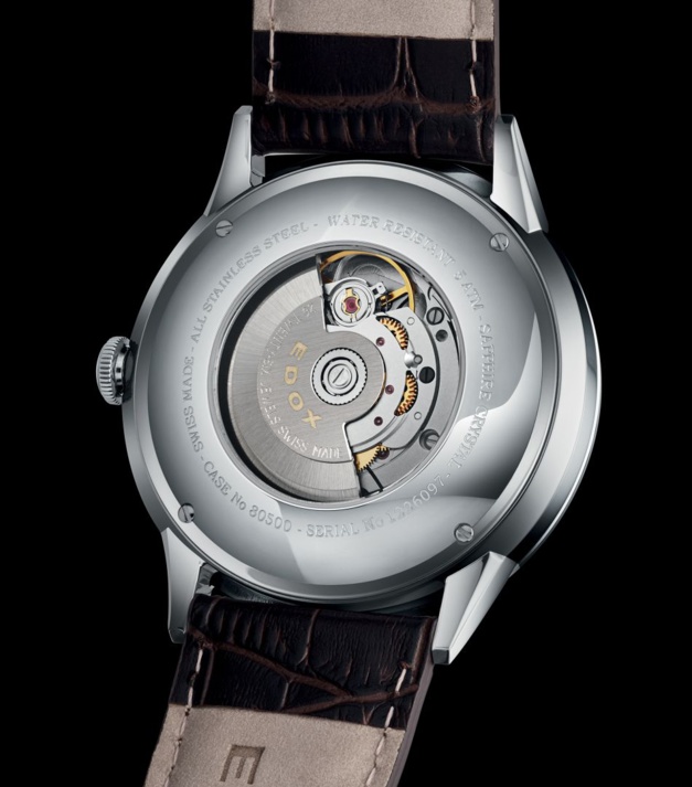 Moins de 1200 euros pour une montre à phase de lune Edox  21379811
