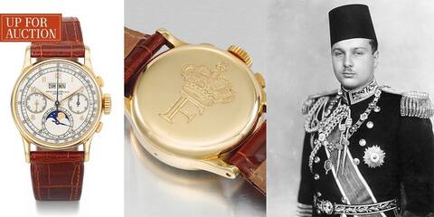 Patek philippe roi du maroc sale