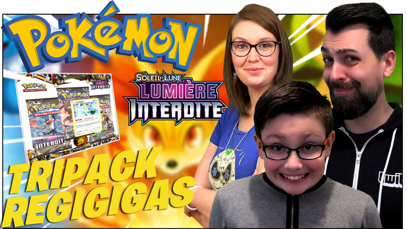 Ouverture Pokémon Tripack Soleil et lune Lumière Interdite en famille ! Ejayremy / Family Geek Pokemo16