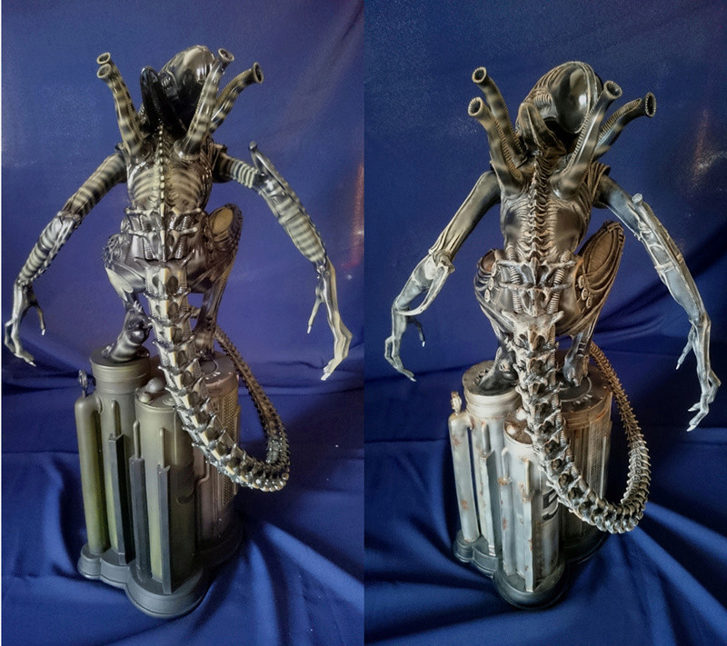 recast alien warrior - Repaint Alien Warrior 1/4  A_w_do10