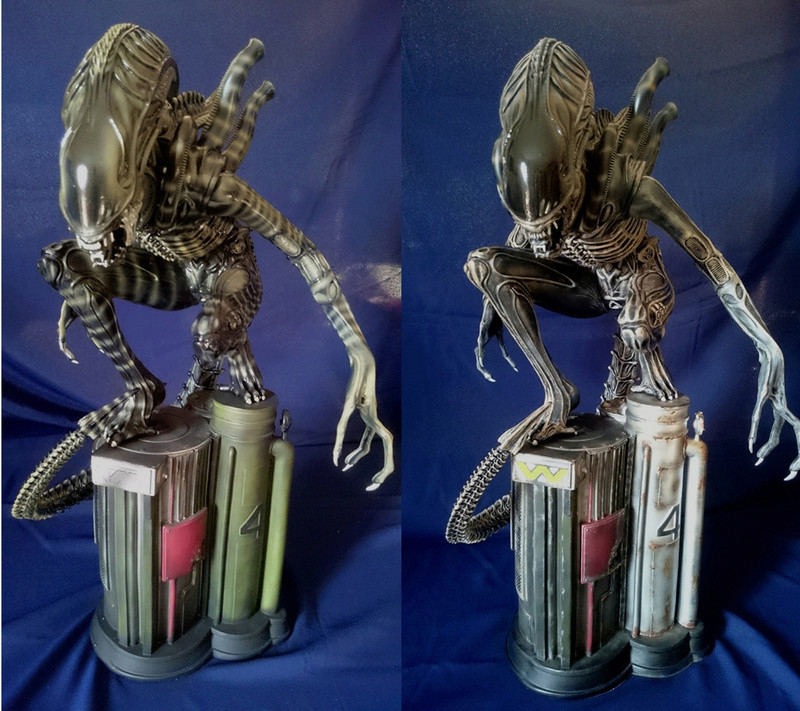 Repaint Alien Warrior 1/4 A_w_fa10