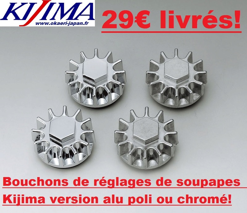 Mini4Temps Parts | Groupage bouchons de soupapes Kijima 29€ Mini4t72