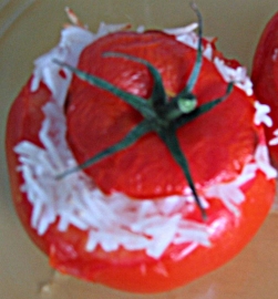 Tomates farcies au roquefort Cuisi126