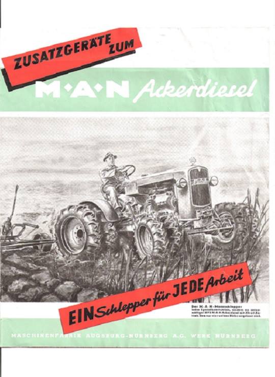 M.A.N. le spécialiste allemand du tracteur 4 roues motrices - Page 4 Man110