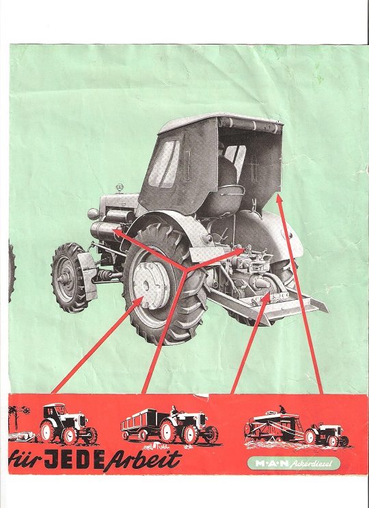 M.A.N. le spécialiste allemand du tracteur 4 roues motrices - Page 4 Man310