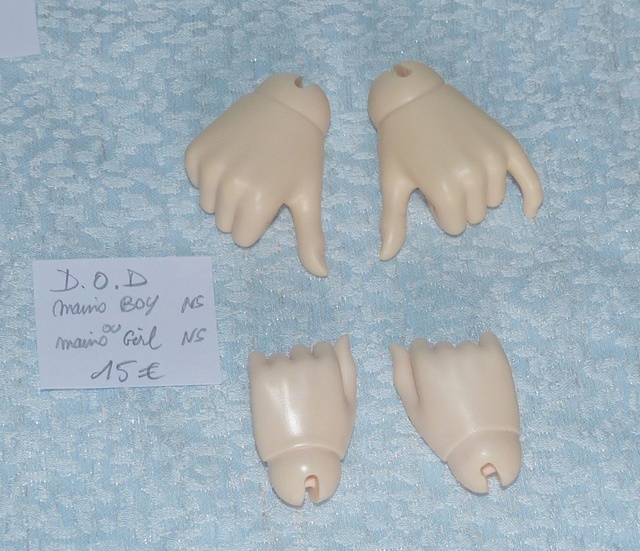 Vds divers pieces détachées BJD résine P1580514