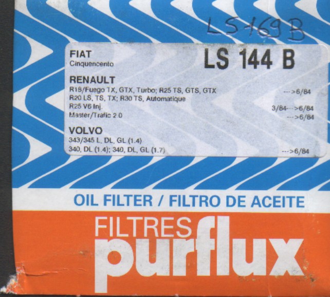 Reference filtre huile R18 turbo????? Filtre11