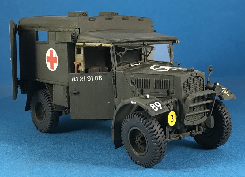 Humber FWD Ambulance Accurate Armour 1/35 Img_2910