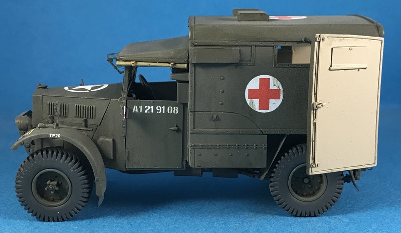 Humber FWD Ambulance Accurate Armour 1/35 Img_2912
