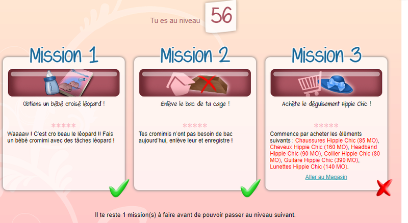 Problème Niveau 56 mission 1 « Bébé léopard » Nonodu10