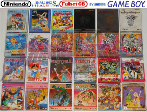 LOT DE 10 jeux japonnais game boy , 8 jeux game boy JP , 2 jeux
