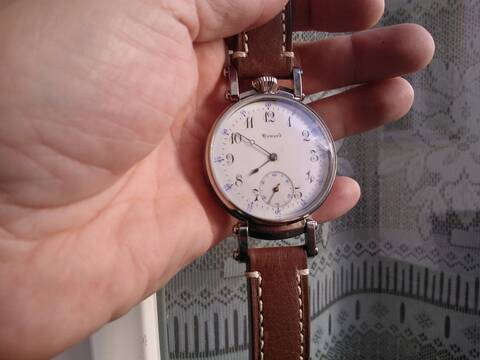 Gousset transformé en bracelet montre