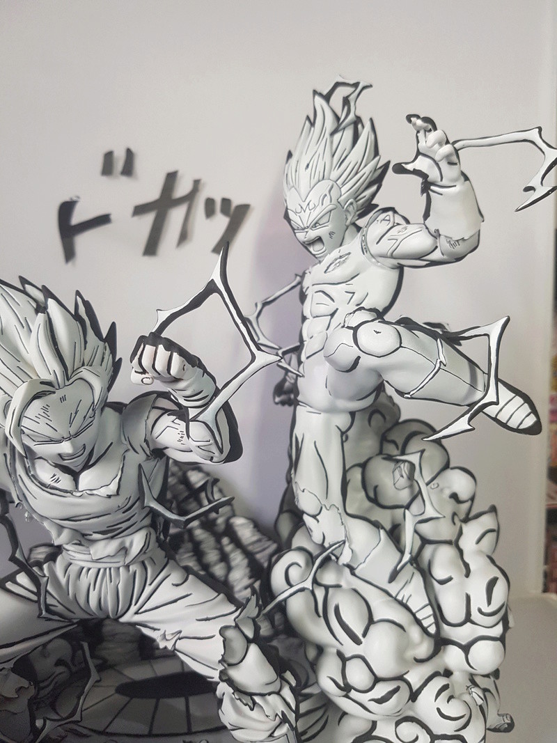 Goku vs Vegeta "manga case" 20170920