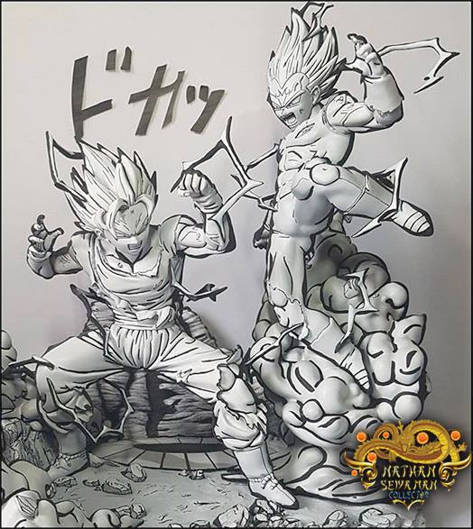 Goku vs Vegeta "manga case" 23472410