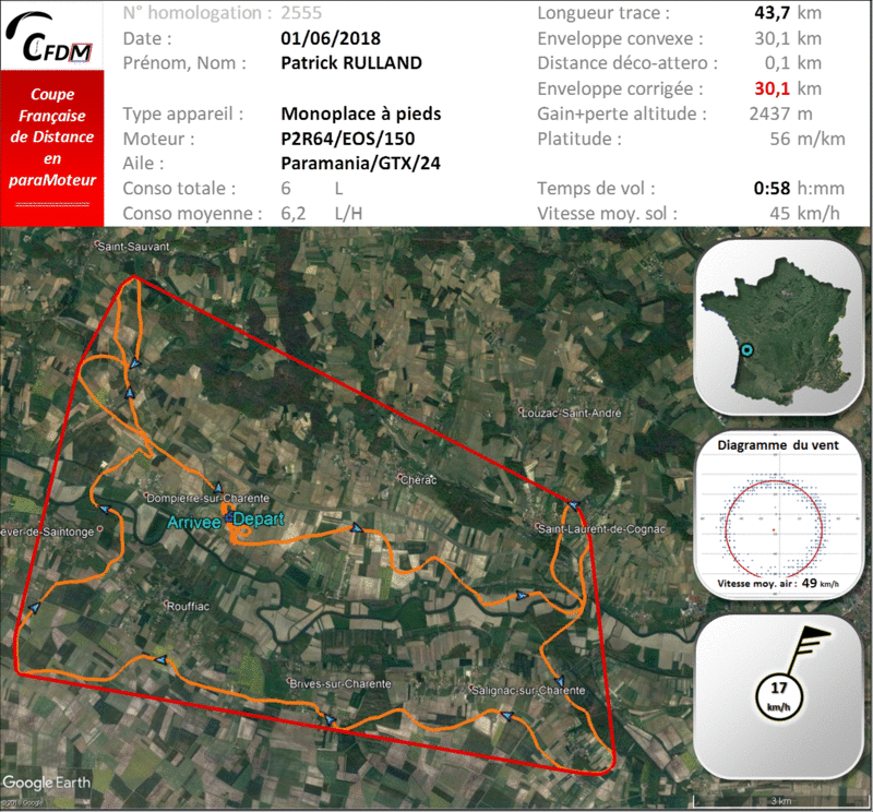 2555 - 01/06/18 - Patrick RULLAND - 30 km - pas homologué ! 22_fi940