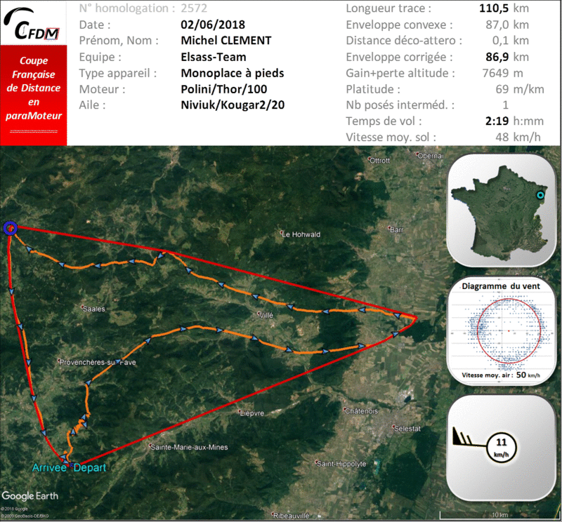 2572 - 02/06/18 - Michel CLEMENT - 87 km - homologué 22_fi959