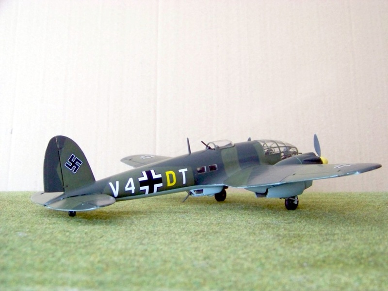 Heinkel He111 K, Lindberg, Kit No. 540, 1/64, entre 1958 et 1963 (VINTAGE) 2018_049