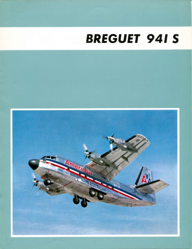 Plaquette de présentation BREGUET 941 S Bregue12