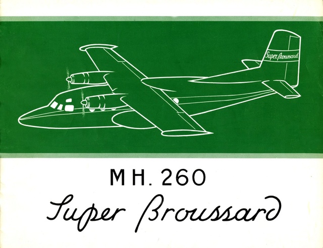 Plaquette de présentation MAX HOLSTE MH 260 SUPER BROUSSARD Max_ho13