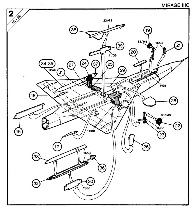 [Airfix] Dassault Mirage IIIC (1964)  Mirage32