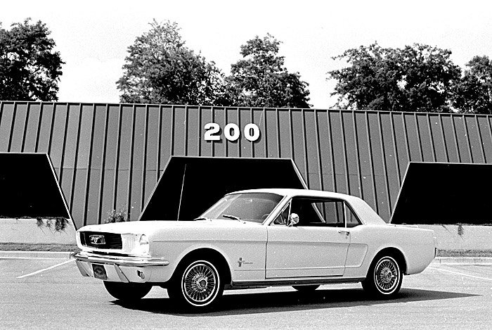 Photo d'origine de Mustang 1966 prise entre 1965/1967  66spri10