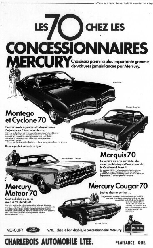 Charlebois Automobiles Ltee, (Mercury) Charle11