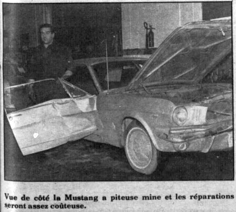 Huguette Proulx Mustang en 1967 Hpmen610