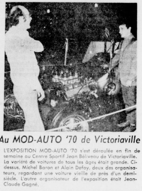 Exposition Mod- Auto de Victoriaville 1970 Mod_au10