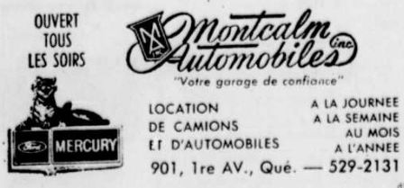 Montcalm Automobiles Inc (Mercury)  Montca12