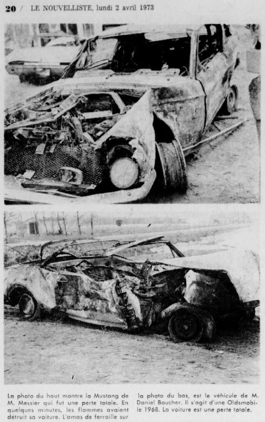 Accident Shelby 1968 vs Oldsmobile Mustan33