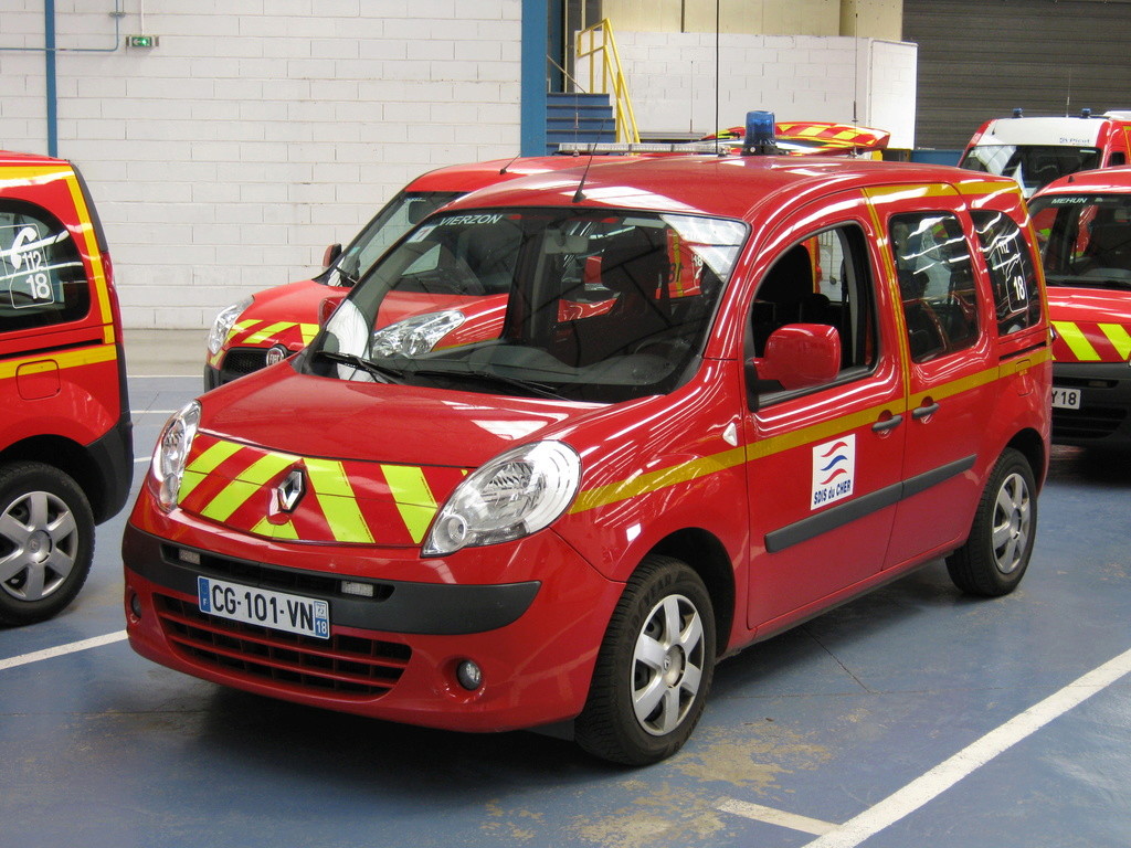 SDIS 18 : Pompiers du Cher (France) Kangoo13