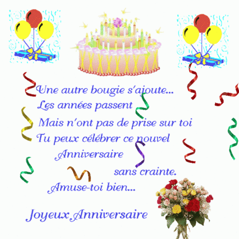 Joyeux Anniversaire Irene
