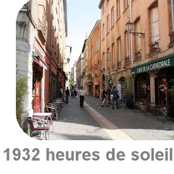 Classement villes ensoleilles en France Lyon-410