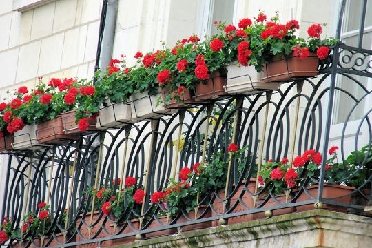 Balcon : comment l'amnager ? Rouge-10