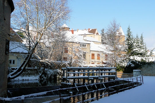 Actualit >  La France sous la neige Saone-10