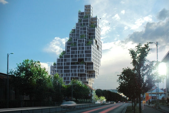 Savoir > Grands chantiers > Green buildings Sky-vi10