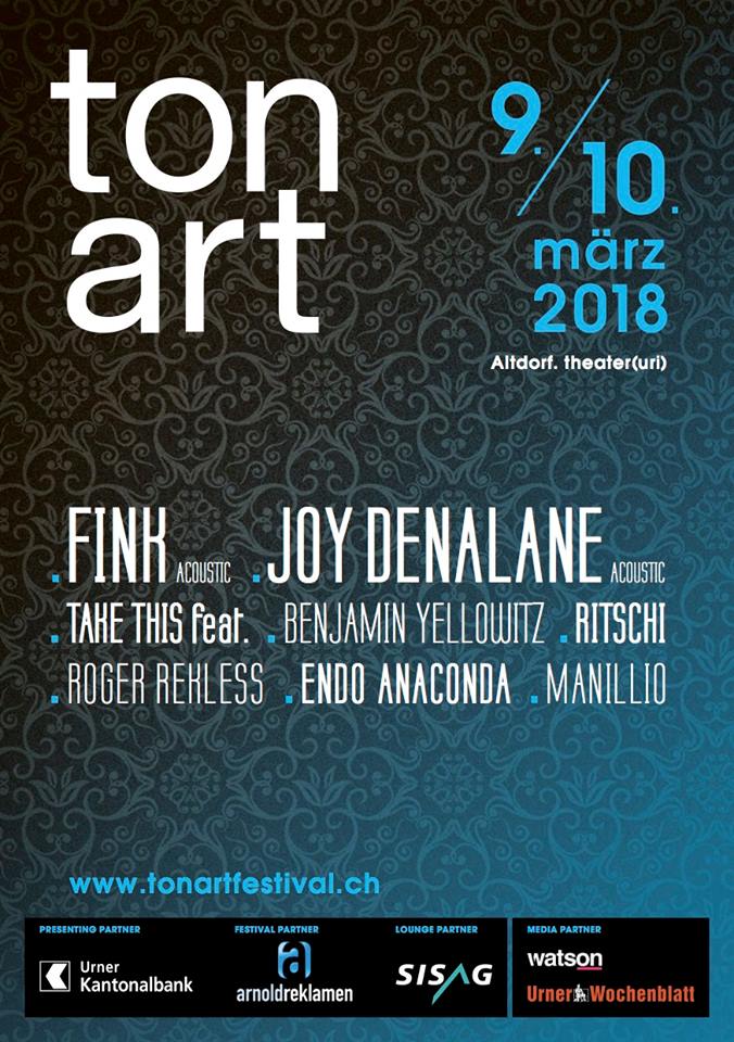 Tonart Festival| 9-10 mars 2018 | Altdorf (Uri) Tonaer10