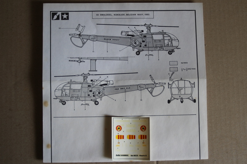 SUD AVIATION SA 316/319 ALOUETTE III 1/72ème Réf 225, 80225, 80286, 80289 et 85007 Edition limité Img_9118