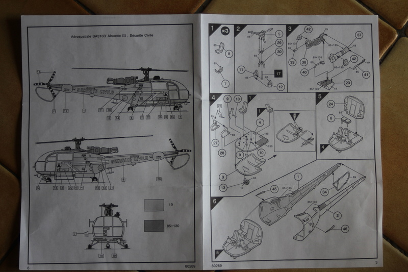 SUD AVIATION SA 316/319 ALOUETTE III 1/72ème Réf 225, 80225, 80286, 80289 et 85007 Edition limité Img_9131