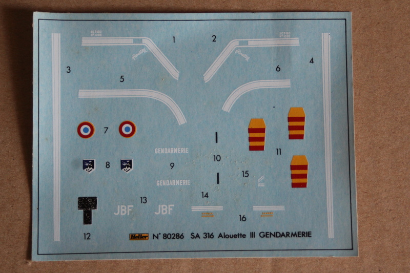 SUD AVIATION SA 316/319 ALOUETTE III 1/72ème Réf 225, 80225, 80286, 80289 et 85007 Edition limité Img_9138