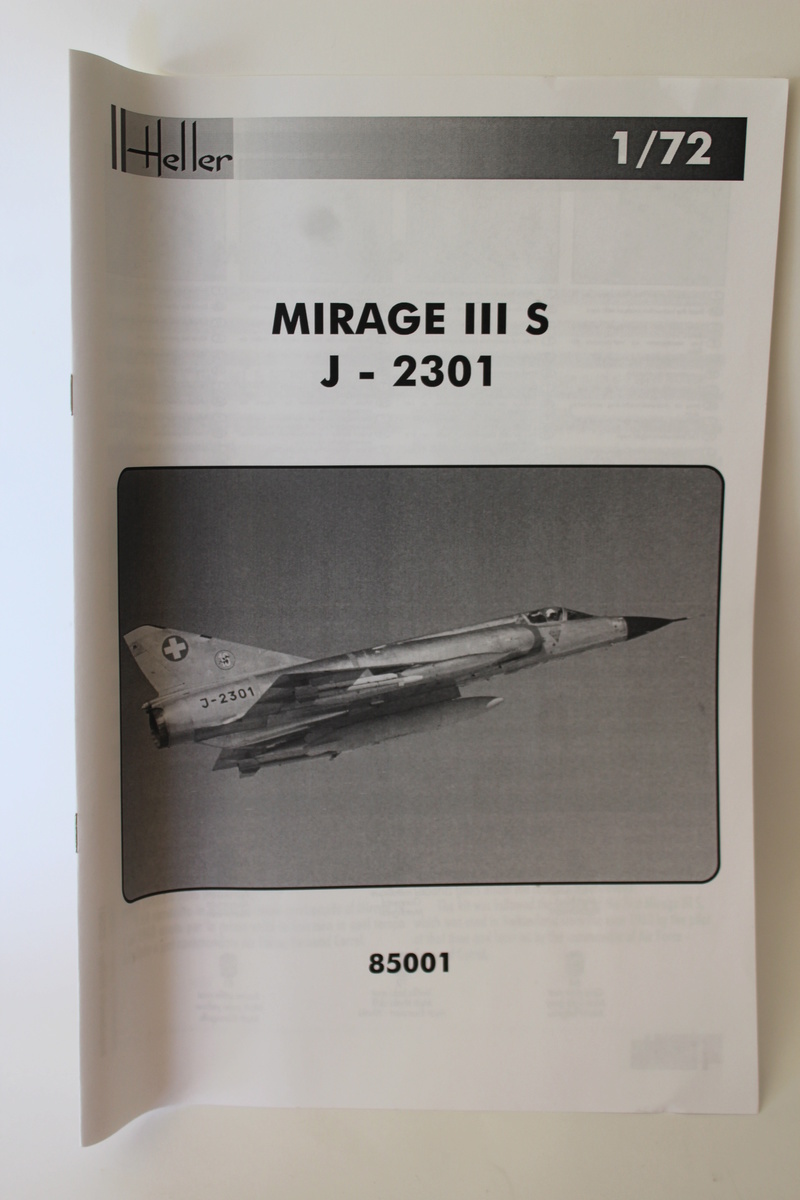 DASSAULT MIRAGE III E / R/ 5BA / S 1/72ème Réf 257 et 85001 Edition limité Img_9218