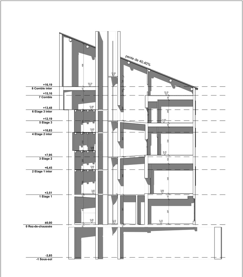 [ ARCHICAD ] Escalier cylindrique dans une tour octogonale Aps-0811