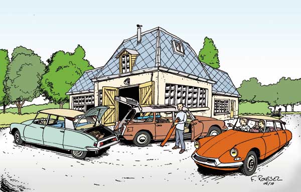 Les beaux dessins de nos chères CITROËN 132