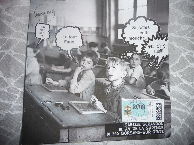 Galerie de l'interprétation de la photo de Doisneau "L'information scolaire" P1020420