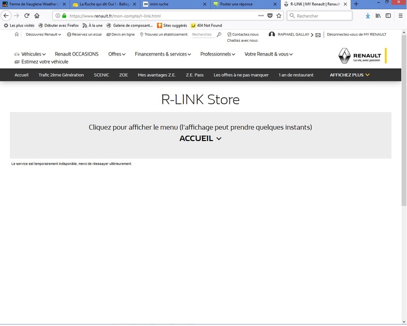 [R-LINK] mise à jour 11.343 (11.329 sur MyRenault/R-LINK Store) Maj10