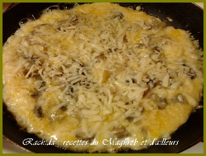 Omelettes au champignons et fromage Omelet11