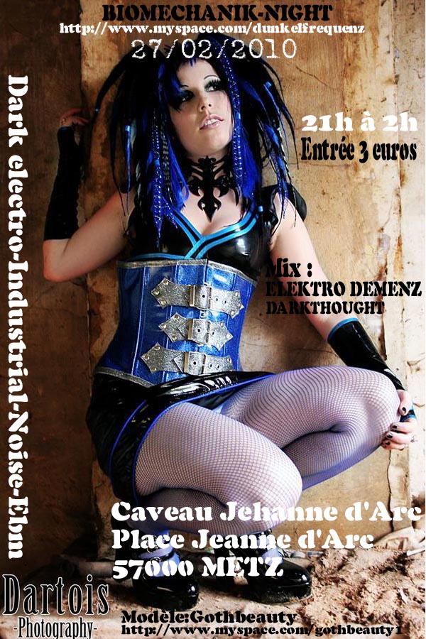 27/02/2010 Soirée Biomechanik Night caveau Jehanne d'Arc Flyer10