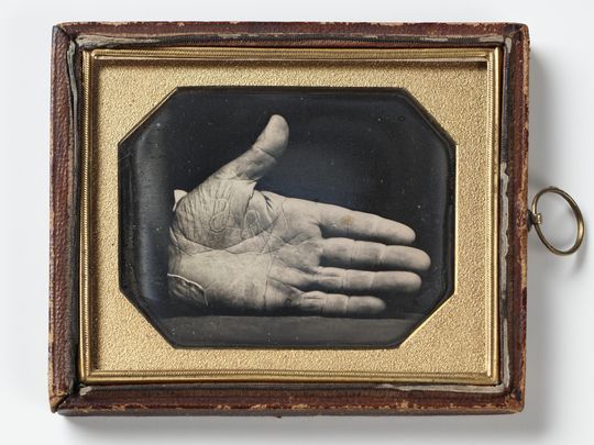 Daguerréotype de la main du capitaine Jonathan W. Walker Zzzzz11