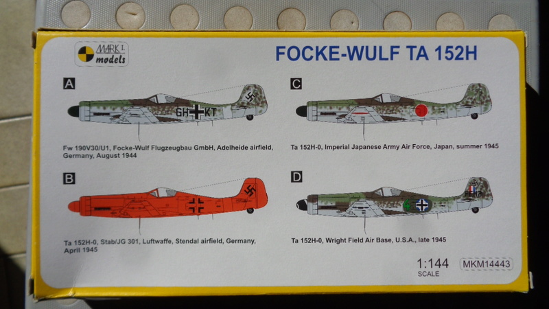 [Mark1 Models] Focke-Wulf TA 152 H1 & H0  Dsc03011